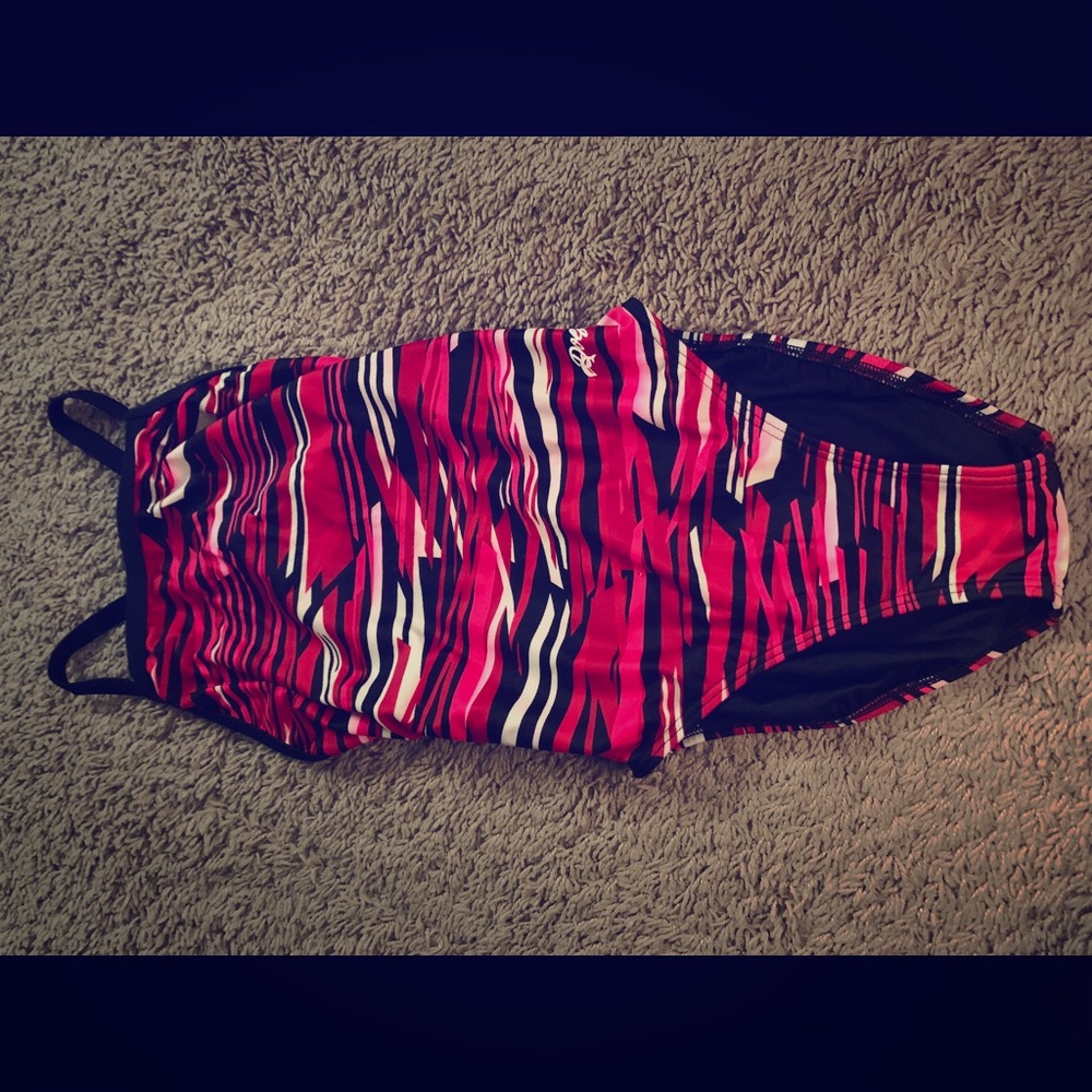 One piece bathing suit